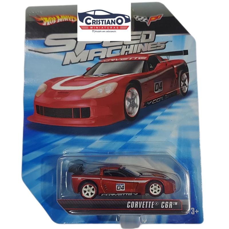 Corvette C6R Hot Wheels Speed Machines 2010 R4023 - Carrinho de